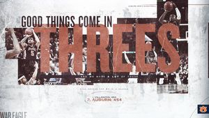 Image post by @AuburnMBB on Twitter
