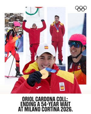 Image post by @olympics on Instagram