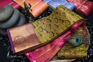 Image post by @manjusarees_elampillai on Instagram