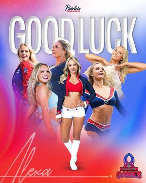Image post by @patriotscheerleaders on Instagram