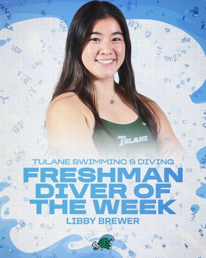 Image post by @tulaneswimdive on Instagram