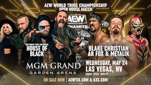 Image post by @AEW on Twitter