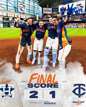 Image post by @astros on Twitter
