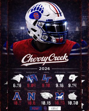 Image post by @cherrycreekfootball on Instagram