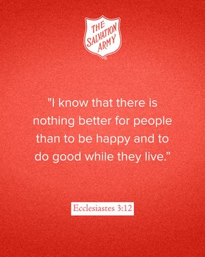 Image post by @salvationarmyus on Instagram