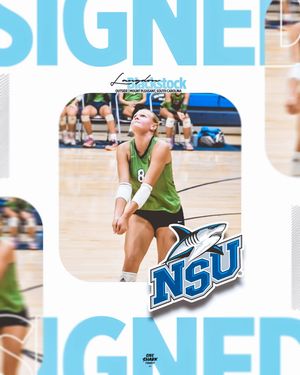 Image post by @nsu_vball on Instagram