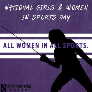 Image post by @nuwfencing on Instagram