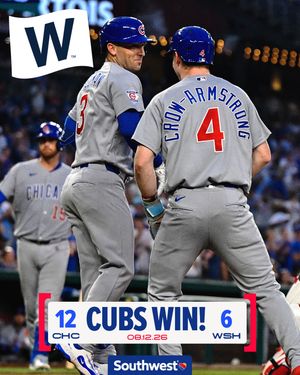 Image post by @cubs on Instagram