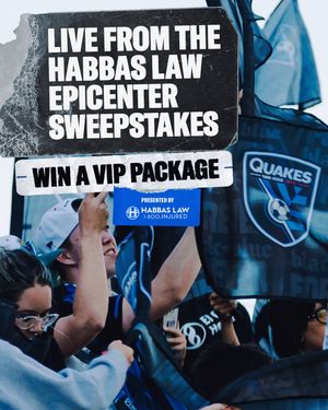 Image post by @sjearthquakes on Instagram