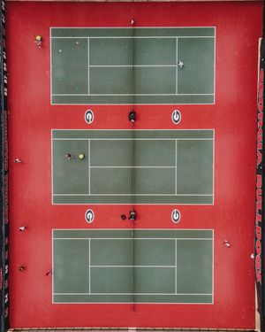 Image post by @UGAtennis on Twitter