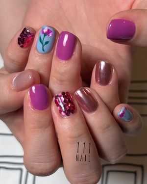 Image post by @111nail_omotesando on Instagram