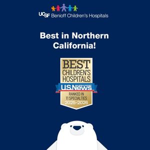 Image post by @ucsfchildrens on Instagram