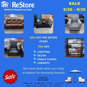 Image post by @HabitatLasVegas on Facebook