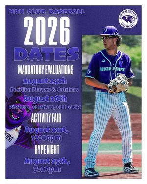 Image post by @hpuclubbaseball on Instagram