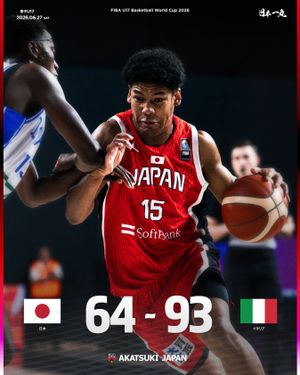 Image post by @japan_basketball on Instagram