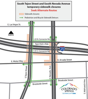 Image post by @CityofCOS on Twitter
