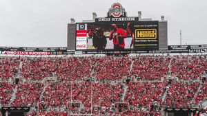 Image post by @OhioStAthletics on Twitter