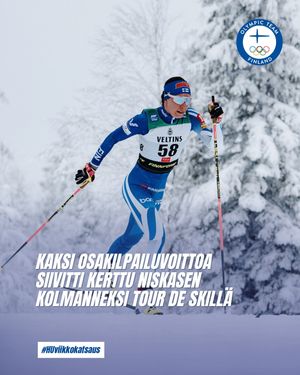Image post by @olympicteamfinland on Instagram