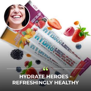 Image post by @officialhydrateheroes on Instagram