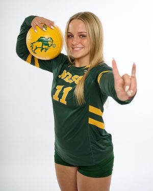 Image post by @ndsuvolleyball on Instagram
