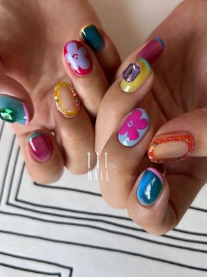 Image post by @111nail_omotesando on Instagram