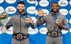Image post by @USAWrestling on Twitter