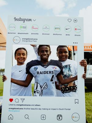 Image post by @orangebowlcares on Instagram