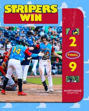 Image post by @GoStripers on Twitter