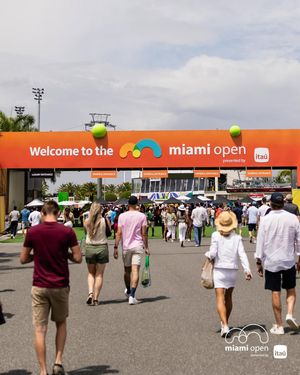 Image post by @miamiopen on Instagram