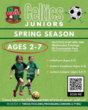 Image post by @TheCelticsSoccerClub on Facebook