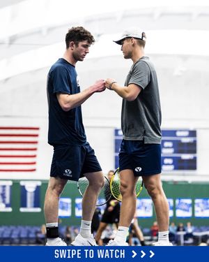 Image post by @byumtennis on Instagram