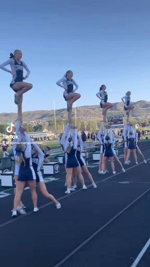 Video post by @corner_canyon_cheer on Instagram