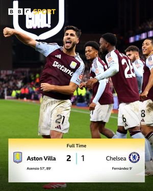 Image post by @BBCSport on Twitter