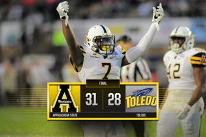 Image post by @appstatesports on Twitter