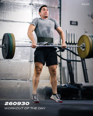 Image post by @crossfit on Instagram