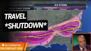 Video post by @accuweather on YouTube