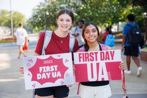 Image post by @ua_admissions on Instagram