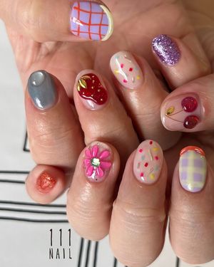 Image post by @111nail_omotesando on Instagram