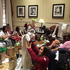 Image post by @ou_wgymnastics on Instagram