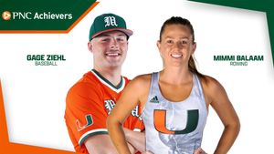 Image post by @MiamiHurricanes on Twitter