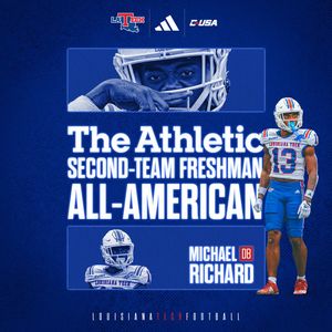 Image post by @LATechFB on Twitter