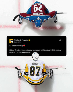 Image post by @penguins on Instagram