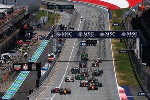 Image post by @F1 on Twitter/X