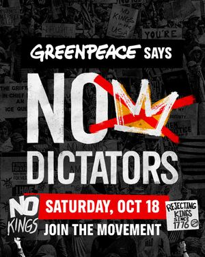 Image post by @greenpeaceusa on Instagram