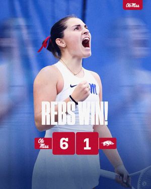 Image post by @OleMissWTennis on Twitter