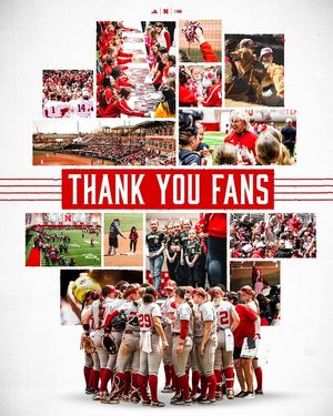 Image post by @huskersoftball on Instagram