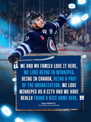Image post by @Winnipeg Jets on Facebook