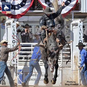 Image post by @prca_prorodeo on Instagram