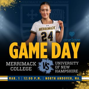 Image post by @merrimackwlax on Instagram