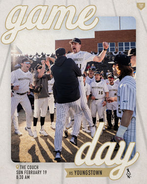 Image post by @wakebaseball on Instagram